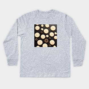 Chocolate and Vanilla Cookies Kids Long Sleeve T-Shirt